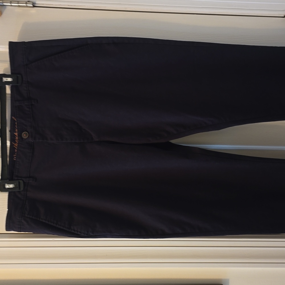 WEATHERPROOF BRAND MEN'S "VINTAGE" BLACK CHINO EVERY DAY PANT SIZE 38Wx30L